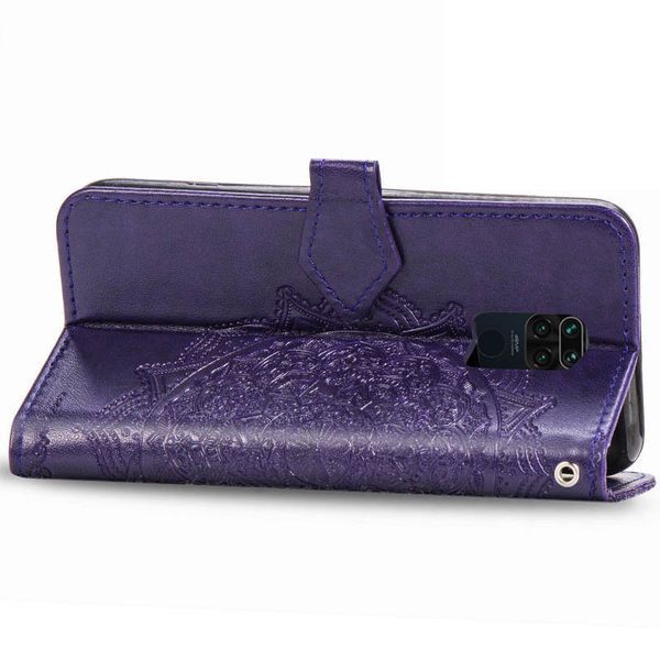 Чехол-книжка Art Case для Xiaomi Redmi Note 9 / Redmi 10X Фиолетовый 44475