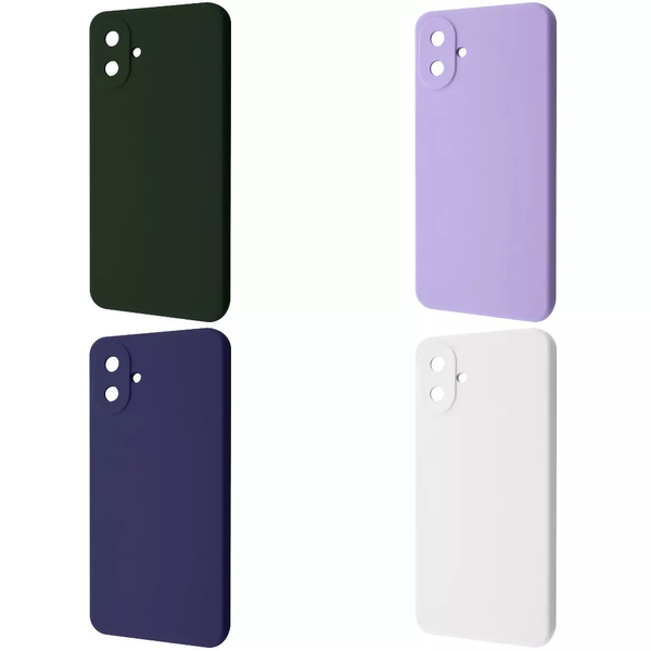 Чохол Silicone WAVE Full для Samsung Galaxy A07 Midnight blue