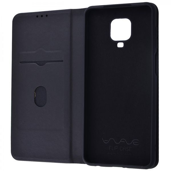 Чохол-книжка WAVE Flip для Xiaomi Redmi Note 9s / Note 9 Pro / Note 9 Pro Max Black 48224