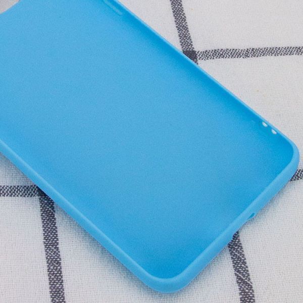 Чехол Matte для Xiaomi Redmi Note 10 / Note 10s / Poco M5s Голубой 54604