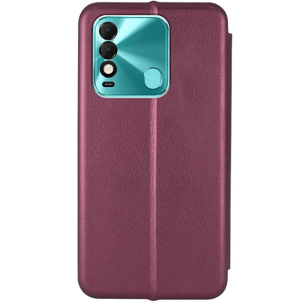 Чохол-книжка Class для Tecno Spark 8 Бордовий 65629
