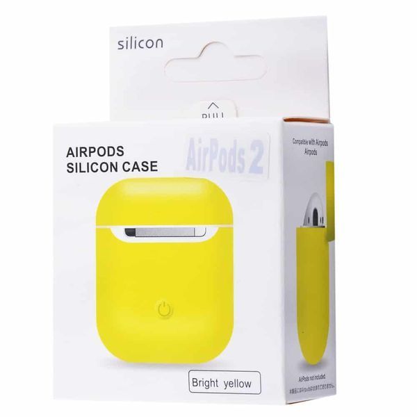 Чехол Silicone Slim New для Apple Airpods 2 Tahoe blue 36589