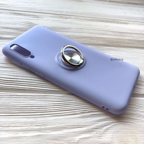 Чохол Summer Magnet Color Ring для Samsung A705 Galaxy A70 2019 Блакитний 34034