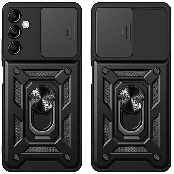 Противоударный чехол Camsh Serg Ring для Samsung Galaxy M34 5G Черный