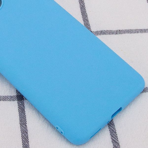 Чехол Matte для Xiaomi Redmi Note 10 / Note 10s / Poco M5s Голубой 54604