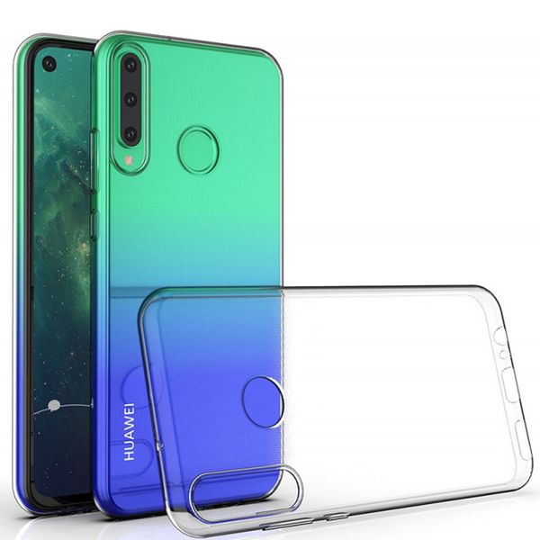 Чохол Stez для Huawei P40 Lite E / Y7P 2020 Прозорий 68339