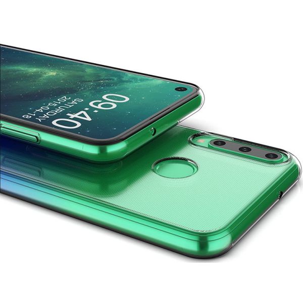 Чехол Stez для Huawei P40 Lite E / Y7P 2020 Прозрачный 68339