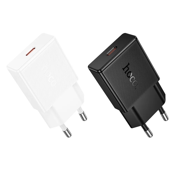 Мережевий зарядний пристрій HOCO N72 Type-C PD20W White 87210