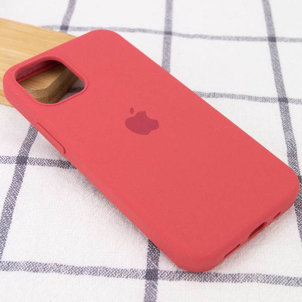 Чехол Silicone Case для Iphone 13 Красный / Camellia 58604