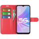 Чохол-книжка зі шкір-заму для Xiaomi Poco F3 / Mi 11i / Redmi K40 / K40 Pro Червоний 88199 2