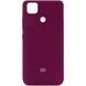 Чохол Silicone Cover My Color A для Xiaomi Redmi 9C / 10A Бордовий / Marsala 46085