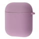 Чехол Silicone Case для Apple Airpods 1/2 Black currant 80211
