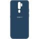 Чохол Silicone Cover My Color A для Oppo A9 2020 / A5 2020 Синій / Navy blue 45984