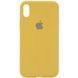 Чехол Silicone Case 360 для Iphone X / XS Золотой / Gold 53290