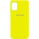 Чохол Silicone Cover A для Samsung Galaxy A41 Жовтий / Flash 43162