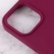 Чехол Silicone Case для Iphone 16 Pro Бордовый / Maroon