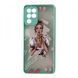 Чехол Gingle Print Case для Samsung Galaxy A22 / M32 / M22 Girl turquoise 57487