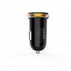 Автомобильное зарядное устройство LDNIO DL-C 22+ кабель Lightning 2USB / 2.1A Black 44006