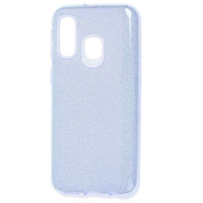 Чохол з блискітками Shine для Samsung Galaxy A40 2019 A405 Блакитний 39085