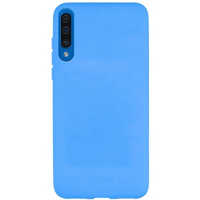 Чехол Matte для Samsung A50 / A30s Голубой 53883