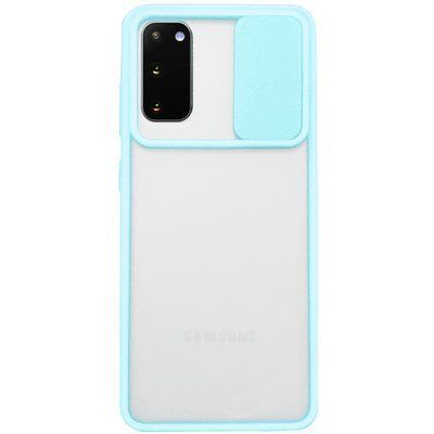 Чохол CamshMatte для Samsung Galaxy S20 Бірюзовий 47716