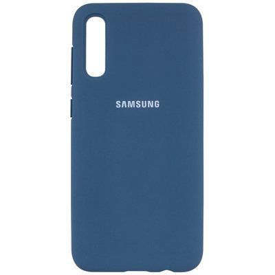Чохол Silicone Cover для Samsung Galaxy A50/A30s Синій / Cosmos blue 53365