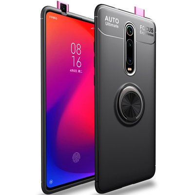 Чехол Din Color Magnet Ring для Xiaomi Redmi K20 / K20 Pro / Mi 9T / Mi 9T Pro Черный 34202