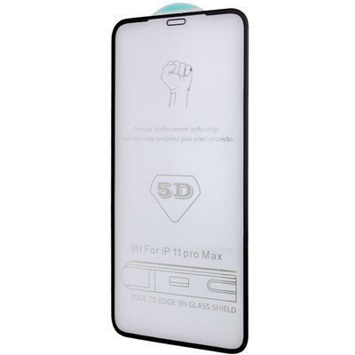 Захисне скло Hard 9H Full для Iphone 12 Pro Max Black 50713