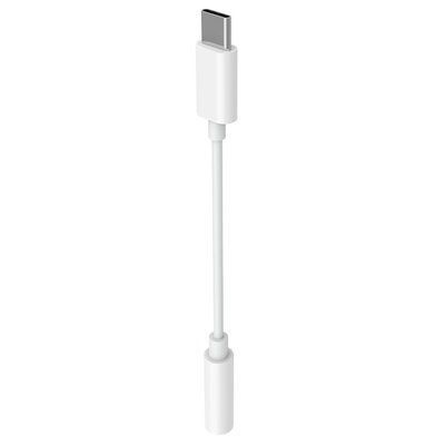 Перехідник AUX Celebrat D8 Type-C-3.5мм White 47342