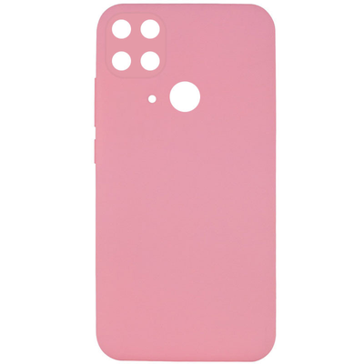 Чехол Silicone Lakshmi A Full Camera для Xiaomi Redmi 10C / Poco C40 Розовый / Pink Sand 63524