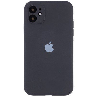 Чохол Silicone Case з захистом камери для Iphone 11 Сірий / Dark Gray 47445