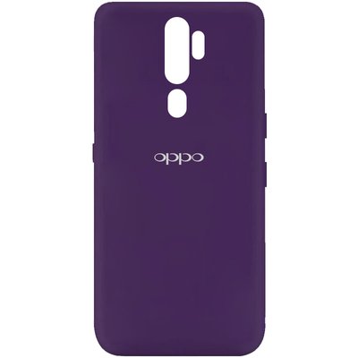 Чехол Silicone Cover My Color A для Oppo A9 2020 / A5 2020 Фиолетовый / Purple 45985