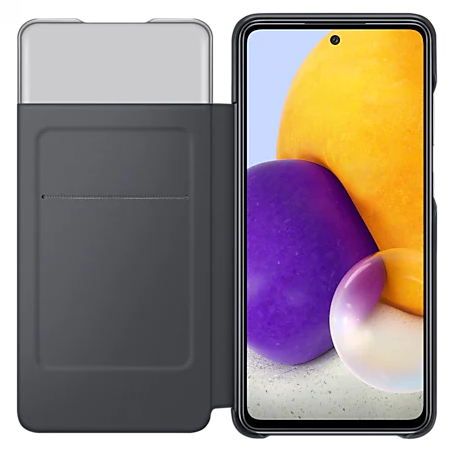 Чохол-книга Smart S View для Samsung Galaxy A72 EF-EA725PBEGRU Black 83472