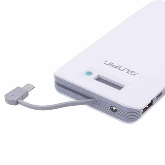 Внешний аккумулятор SunPin D90 c LCD 9000mAh White 37450