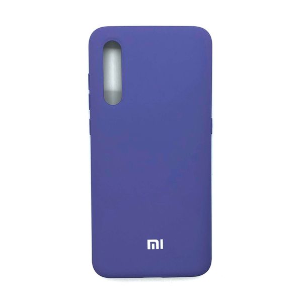 Чехол Silicone Cover для Xiaomi Mi 9 Светло-фиолетовый 34314