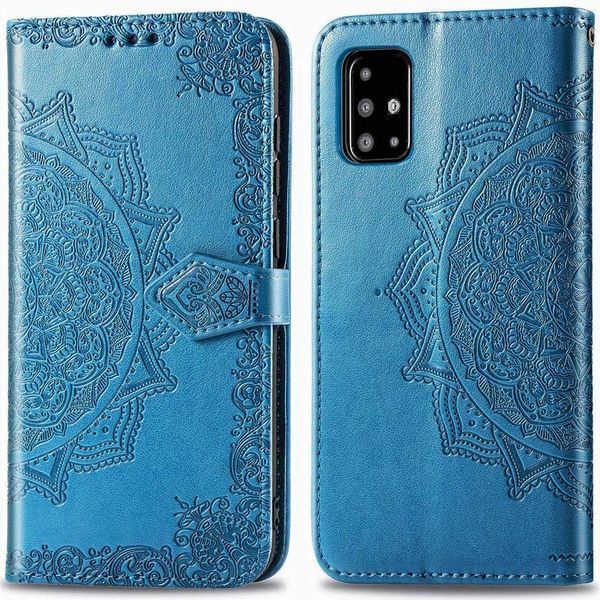 Чехол-книжка Art Case для Samsung Galaxy A51 Синий 39159