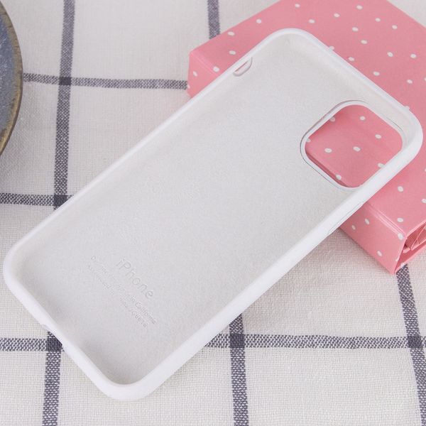 Чехол Silicone Case для Iphone 12 / 12 Pro Белый / White 47242