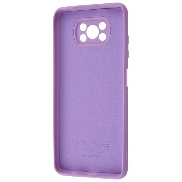 Чехол WAVE Colorful с микрофиброй для Xiaomi Poco X3 NFC / Poco X3 Pro Black Currant 59238