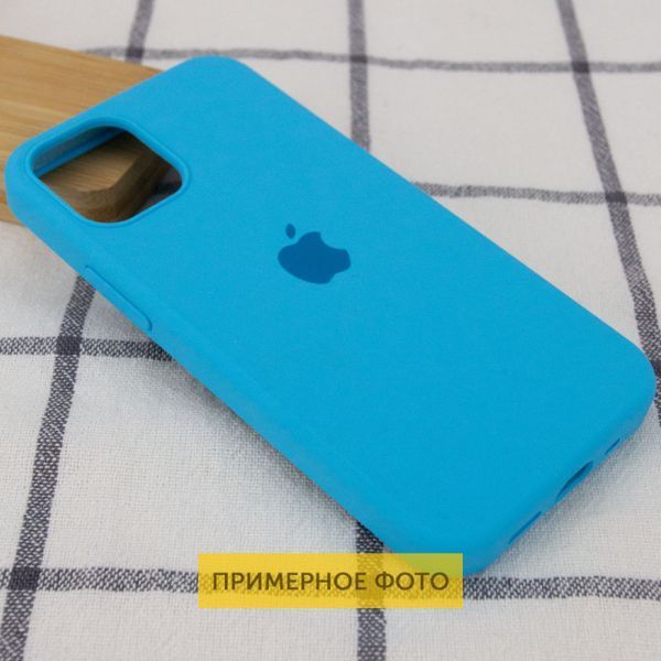 Чехол Silicone Case для Iphone 16 Pro Голубой / Blue