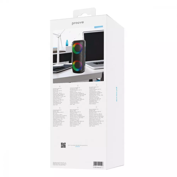 Портативна Bluetooth колонка Proove Amplifier 20W Black 81622