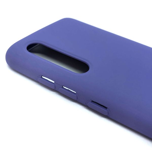 Чехол Silicone Cover для Xiaomi Mi 9 Светло-фиолетовый 34314