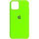 Чехол Silicone Case для Iphone 12 Pro Max Салатовый / Neon Green 47137