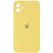 Чохол Silicone Case Square для Iphone 11 Canary Yellow 60745