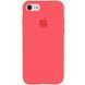 Чехол Silicone Case 360 для Iphone 7 / 8 / SE 2020 Арбузный / Watermelon red 67028 1