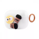 Чохол Pretty Things для Apple Airpods Pro 2 Прозорий/White 85200 1