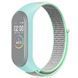 Ремешок Nylon для Xiaomi Mi Band 3/4/5/6 Бирюзовый 52342