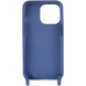 Чохол California зі шнурками для Iphone 13 Pro Темно-синій / Midnight blue 69507 3