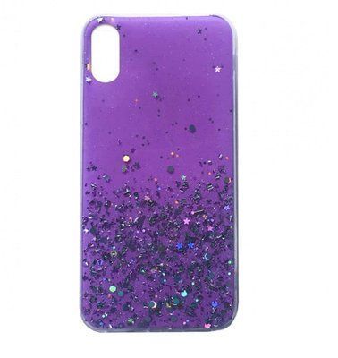 Чохол з блискітками Shine Glitter для Iphone XR Light violet 40084