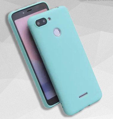 Чехол Matte для Xiaomi Redmi 6 / Redmi 6A Бирюзовый 31411