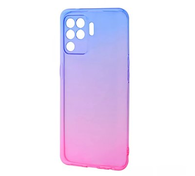 Чохол Gradient для Oppo Reno 5 Lite Blue / Pink 57541